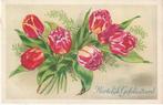 BLOEM BLOEMEN JAREN 50 ZEER MOOIE OUDE KAART KH460, Verzenden, 1940 tot 1960, Gelopen, Overige thema's