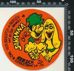 Sticker: Savanna Bar - Heesch, Verzamelen, Stickers, Ophalen of Verzenden