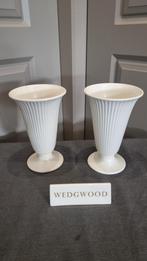 Wedgwood moonstone trompet vaas vazen 21 x 13 cm, Ophalen of Verzenden
