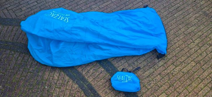 SeatZac Lounge Zitzak - 2 stuks, Tuin en Terras, Hangmatten, Gebruikt, Eenpersoons, Inklapbaar, Opvouwbaar, Binnen, Buiten, Ophalen