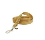 KENTUCKY Velvet Hondenlijn Mosterd L 2 x 120 cm KOOPJE!!!, Ophalen of Verzenden, Nieuw, Hondenriem