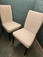 Set van 2 Stoffen Henriksdal Ikea stoelen gratis, Huis en Inrichting, Stoelen, Ophalen, Gebruikt, Stof, Twee