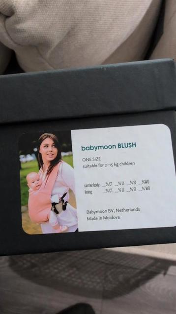 Babymoon Blush Draagzak - Nieuw in doos! beschikbaar voor biedingen