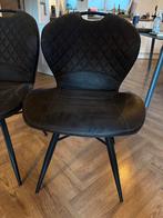 Twee gebruikte stoelen - Gratis ophalen!, Huis en Inrichting, Stoelen, Ophalen, Gebruikt, Twee, Zwart