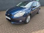 Ford Focus 1.0 Ecoboost 92KW Wagon 2013 Blauw rijdt goed, Auto's, Euro 5, Blauw, Origineel Nederlands, Handgeschakeld