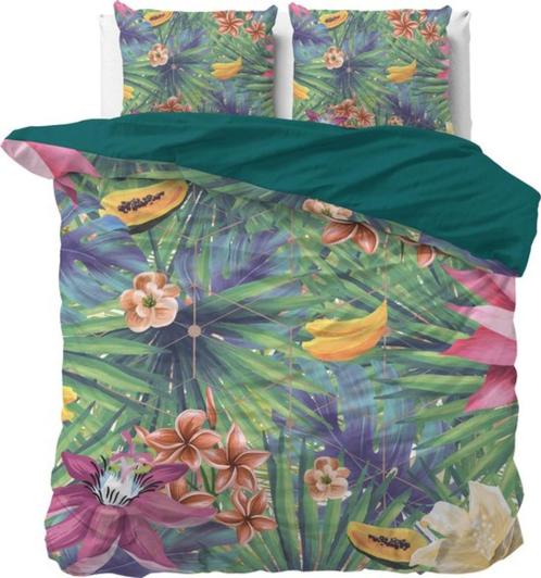 Dekbedovertrek 240x200/220 Jana multi, Huis en Inrichting, Slaapkamer | Beddengoed, Nieuw, Dekbedovertrek, Tweepersoons, Overige kleuren