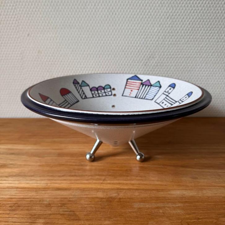 Zeldzame Treef KMK Castello, Jaren 90 Servies, Zeef, Vergiet, Huis en Inrichting, Keuken | Servies, Zo goed als nieuw, Overige typen