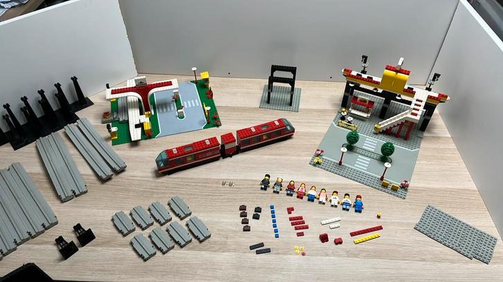 Lego monorail 6399 Airport shuttle., Kinderen en Baby's, Speelgoed | Duplo en Lego, Gebruikt, Lego, Complete set, Ophalen of Verzenden