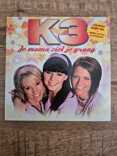 Singel "Je mama ziet je graag" K3 originals, Cd's en Dvd's, Cd Singles, Gebruikt, Ophalen of Verzenden