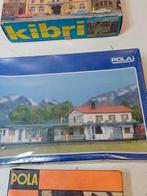 N-spoor Bouwdozen Kibri & Pola - 3 stuks, Hobby en Vrije tijd, Modeltreinen | N-Spoor, Overige merken, Gelijkstroom of Wisselstroom