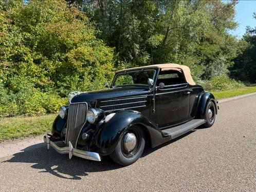 Ford 1936 Cabriolet flathead v8, Auto's, Oldtimers, Bedrijf, Ford USA, Benzine, Cabriolet, Handgeschakeld, Geïmporteerd, Zwart