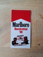Marlboro Racefestival '80 Toegangsbewijs, Ophalen of Verzenden, Gebruikt, Formule 1