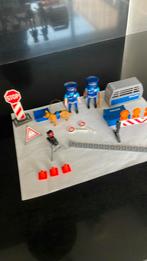 Playmobil politie wegversperring, Ophalen of Verzenden, Zo goed als nieuw