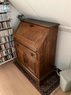 Vintage secretaire bureau, Huis en Inrichting, Kasten | Buffetkasten, Ophalen, Gebruikt, 50 tot 100 cm, Eikenhout