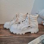 Witte Buffalo ASPHA MID sneakers met plateauzool, Buffalo, Ophalen of Verzenden, Wit, Zo goed als nieuw