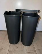 Brabantia Bo Touch Bin Binnenemmers 2x11L + Tussenschot, Kunststof, Ophalen of Verzenden, Zo goed als nieuw, Minder dan 50 cm