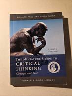 The miniature guide to critical thinking: concepts and tools, Ophalen of Verzenden, Beta, Nieuw, WO