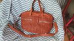 Liebeskind, leren tas, cognac bruin, ruim: 38x22x18cm, Verzenden, Zo goed als nieuw, Bruin, Overige typen