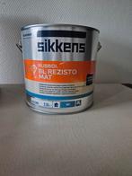 Sikkens lak mat sandy beach 2,5 liter, Doe-het-zelf en Verbouw, Ophalen, Nieuw, Wit, Lak