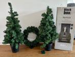 Norton black box 2 kerstbomen en 1 kerstkrans, Diversen, Kerst, Ophalen of Verzenden, Zo goed als nieuw