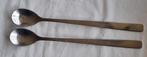 2 x lange dessert jam kruiden lepels Leonardo, Ophalen of Verzenden, Rvs of Chroom