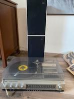 Vintage Philips platenspeler met bijbehorende speakers, Ophalen, Gebruikt, Speakers, Philips