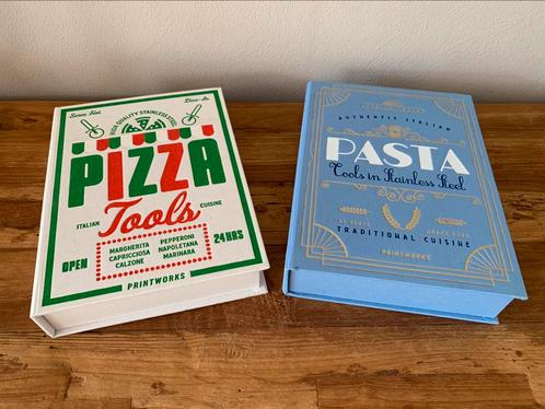 Pasta & Pizza Tools - Printworks The Essentials Cadeauset, Tuin en Terras, Barbecue-accessoires, Nieuw, Ophalen
