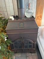 Houtkachel gietijzer., Huis en Inrichting, Kachels, Ophalen, Gebruikt, Hout, Houtkachel