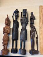 houtsnijwerk beelden, Ophalen of Verzenden, Gebruikt, Mens