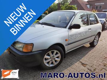 Toyota Starlet 1.3i-12V Comfort AUTOMAAT + STBEKR.! DISTRIBU beschikbaar voor biedingen