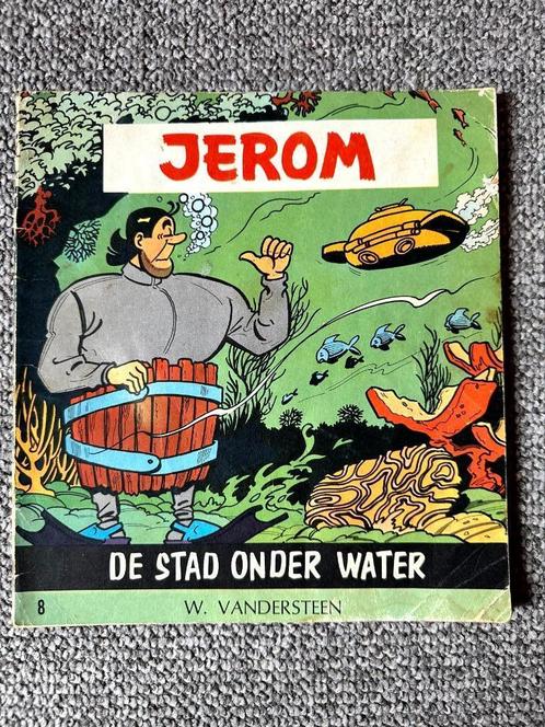 Jerom, De stad onder water, uit 1965, Boeken, Stripboeken, Gelezen, Eén stripboek, Ophalen of Verzenden