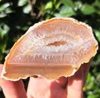 Agaat Geode edelstenen verzameling edelsteen natuursteen, Ophalen of Verzenden