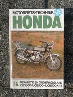 Onderhoudsboekje Honda cb350&500 four, Motoren, Ophalen of Verzenden, Honda