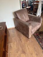 Lederen Stoel als nieuw, Ophalen, Bruin, Leer, Zo goed als nieuw