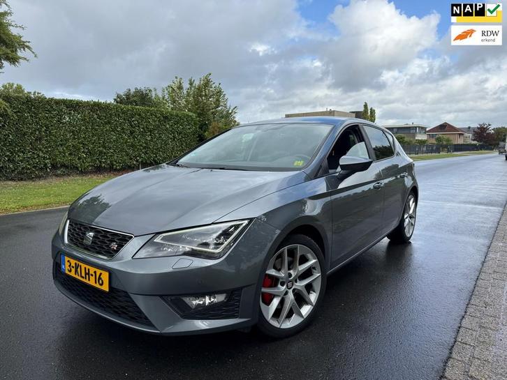 Seat Leon 1.8 TSI FR NAP/CLIMA/LEER/APK, Auto's, Seat, Bedrijf, Te koop, Leon, ABS, Airbags, Airconditioning, Bochtverlichting