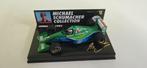 Michael Schumacher Jordan 1991 met rijder, Hobby en Vrije tijd, Modelauto's | 1:43, Ophalen of Verzenden, Zo goed als nieuw, Auto