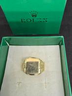 Massief Rolex ring Als nieuw 26gram 14karaat, Sieraden, Tassen en Uiterlijk, Ringen, Ophalen of Verzenden, Zo goed als nieuw, Goud