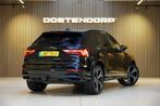 Audi Q3 45 TFSIe/245pk S-Line Blackstyle|2022|Leer|20"LMV|Ma, Gebruikt, Zwart, Hybride Elektrisch/Benzine, SUV of Terreinwagen