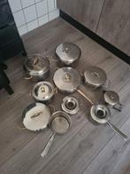 Pannen set van alles!, Huis en Inrichting, Keuken | Potten en Pannen, Ophalen of Verzenden, Zo goed als nieuw, Rvs, Koekenpan of Braadpan