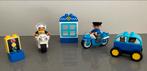 Duplo 2 x politie op motor, Ophalen of Verzenden, Zo goed als nieuw, Duplo
