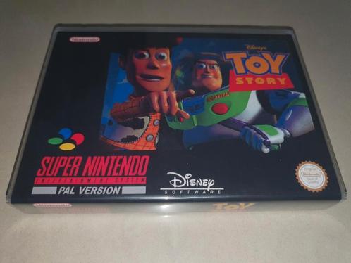 Toy Story SNES Game Case, Spelcomputers en Games, Games | Nintendo Super NES, Zo goed als nieuw, Verzenden