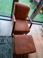 Stoel met hocker, Huis en Inrichting, Fauteuils, Ophalen