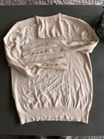 Zara tricot trui met knoopjes, Zara, Beige, Maat 38/40 (M), Ophalen of Verzenden