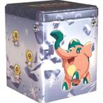 Pokémon TCG 210-85609 Stacking Tin 2024 Metal Zilver nieuw, Nieuw, Ophalen of Verzenden