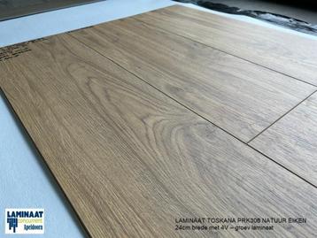 Laminaat Toskana Prk306 Wit Eik 24cm brede 8mm dik €11,95m2 beschikbaar voor biedingen