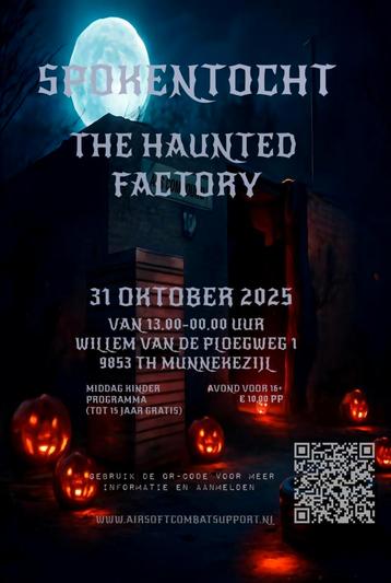  Spokentocht – The Haunted Factory  beschikbaar voor biedingen