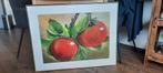 Schilderij "Appels", Antiek en Kunst, Ophalen of Verzenden