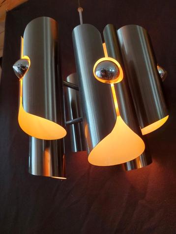 Bijzondere vintage Space Age jr 70 Polam design lamp beschikbaar voor biedingen