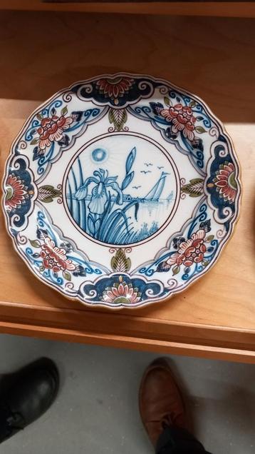 set v. 4 Decoratieve Wandborden Makkum Aardewerk 4 seizoenen beschikbaar voor biedingen