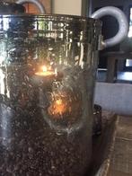 Glashaak S hangkandelaar metaal Puur Wonen windlicht stoer, Huis en Inrichting, Woonaccessoires | Kandelaars en Kaarsen, Verzenden